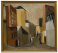 Pariskvarter 1985 72x66 cm