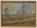 Vårland 1937 72x51 cm